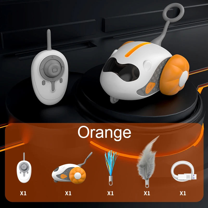 Smart Cat Toy with Remote Control & Auto Mode