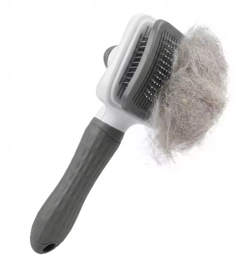 Self-Cleaning Pet Grooming Brush