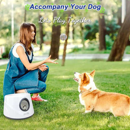 Automatic Dog Ball Launcher with Adjustable Distance