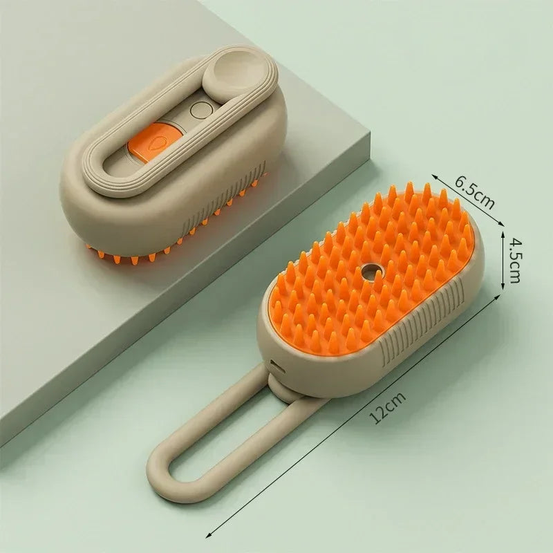Steam grooming 3-in-1 Pet Brush