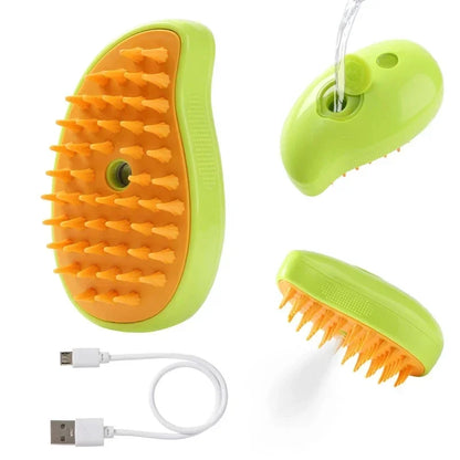 Steam grooming 3-in-1 Pet Brush