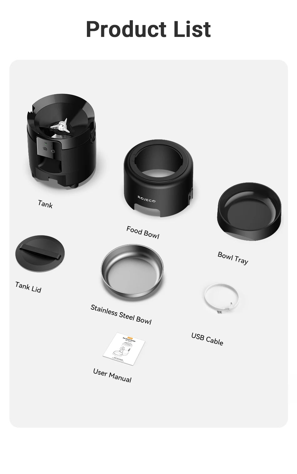 Automatic Cat & Dog Feeder – Smart App-Controlled Food Dispenser (2L Capacity)