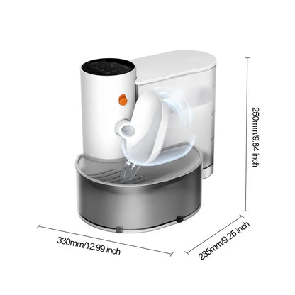 Fresh Water Smart Self-Refill Cat Water Fountain – Wireless & No Filter Needed