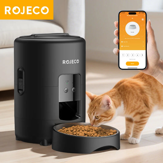 Automatic Cat & Dog Feeder – Smart App-Controlled Food Dispenser (2L Capacity)