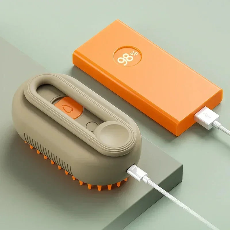Steam grooming 3-in-1 Pet Brush