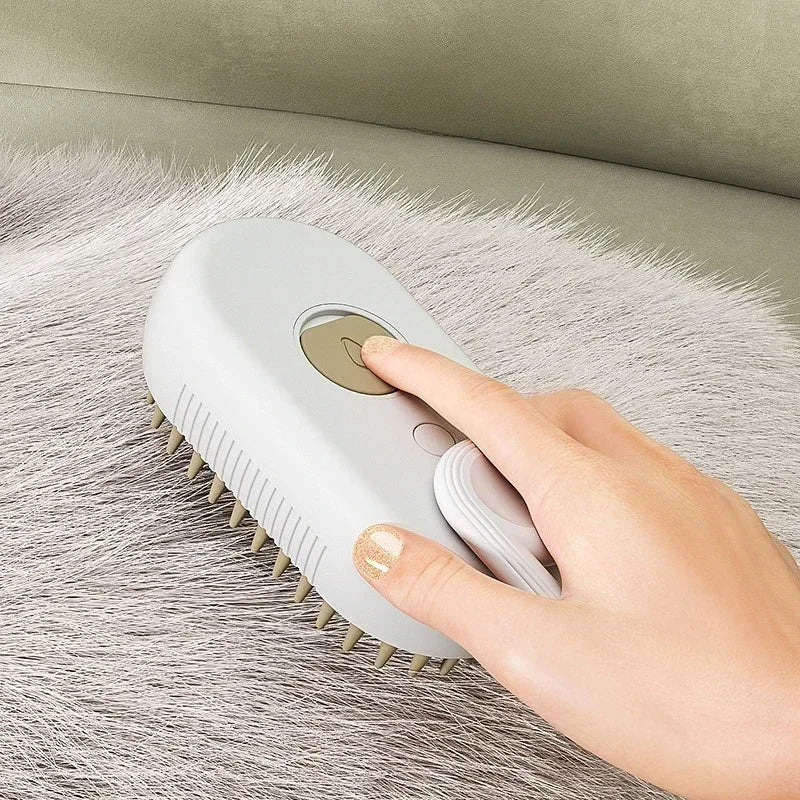 Steam grooming 3-in-1 Pet Brush