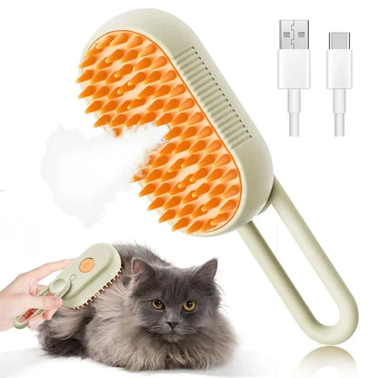 Steam grooming 3-in-1 Pet Brush