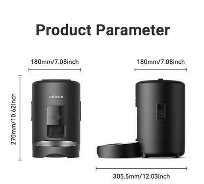 Automatic Cat & Dog Feeder – Smart App-Controlled Food Dispenser (2L Capacity)