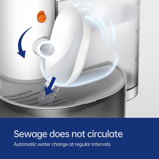 Fresh Water Smart Self-Refill Cat Water Fountain – Wireless & No Filter Needed
