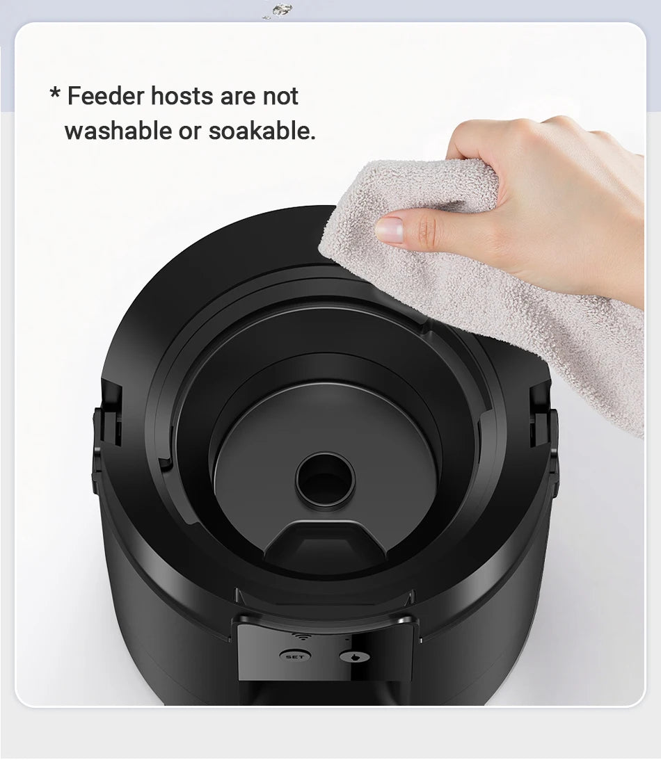 Automatic Cat & Dog Feeder – Smart App-Controlled Food Dispenser (2L Capacity)