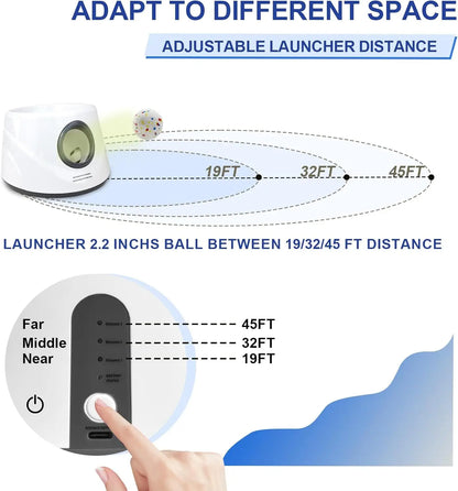 Automatic Dog Ball Launcher with Adjustable Distance