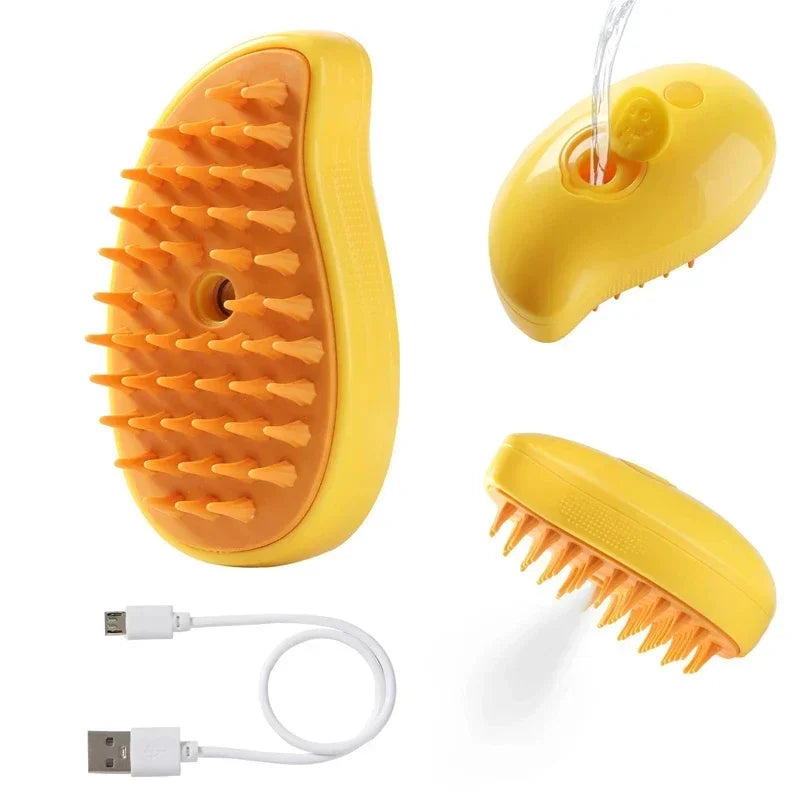 Steam grooming 3-in-1 Pet Brush