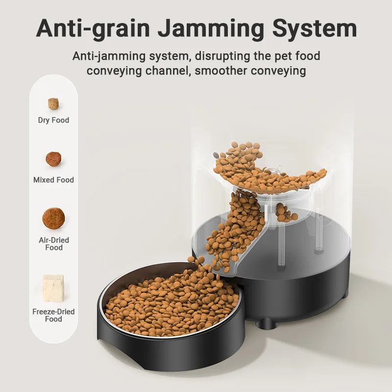 Automatic Cat & Dog Feeder – Smart App-Controlled Food Dispenser (2L Capacity)