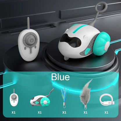 Smart Cat Toy with Remote Control & Auto Mode